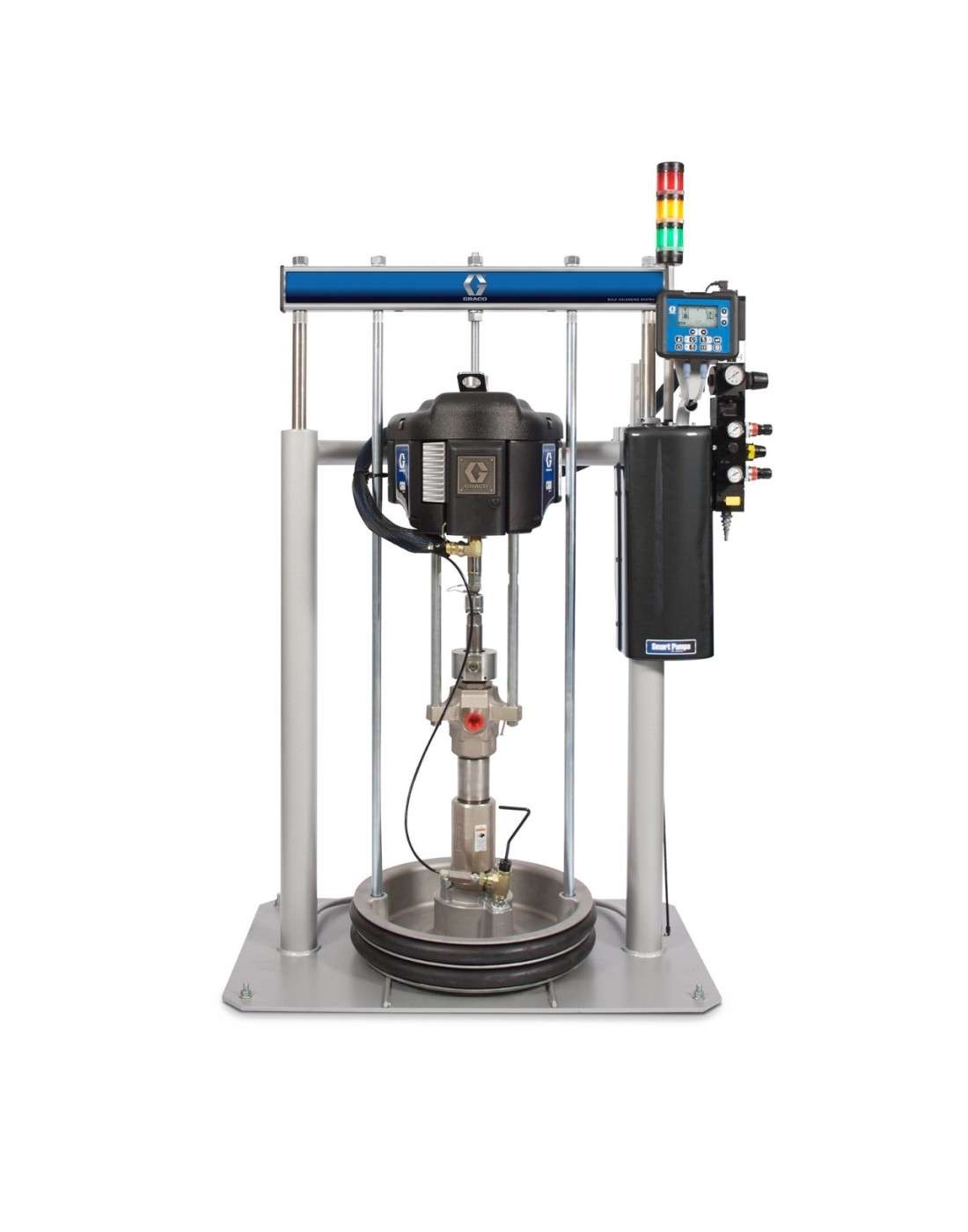 GDFG59 - EQUIPO DE SUMINISTRO, CHECK-MATE, 22:1, EMPUJADOR HIDRÁULICO DE 3 PULG, 200 L, RASCADOR ÚNICO DE EPDM