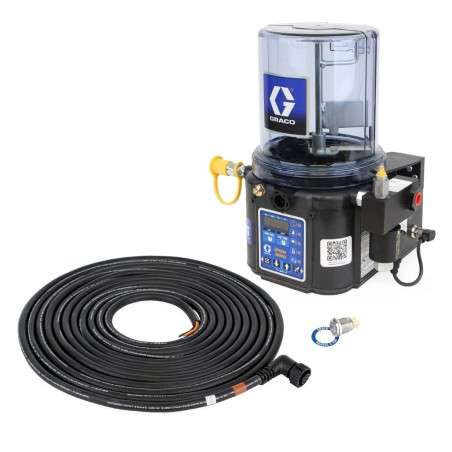 25C993 - BOMBA ELÉCTRICA GREASE JOCKEY®, 24V, SISTEMA DE GESTIÓN DE DATOS, BOTÓN DE FUNCIONAMIENTO MANUAL