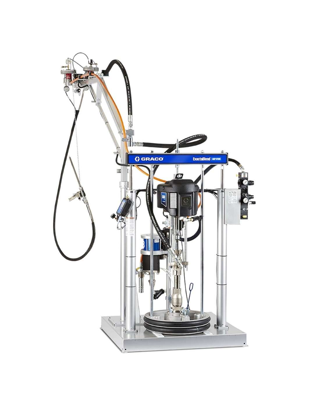 24R811 - MÁQUINA DE URETANO AGP-U100 DE 200/19 L CON BRAZO CON SOPORTE
