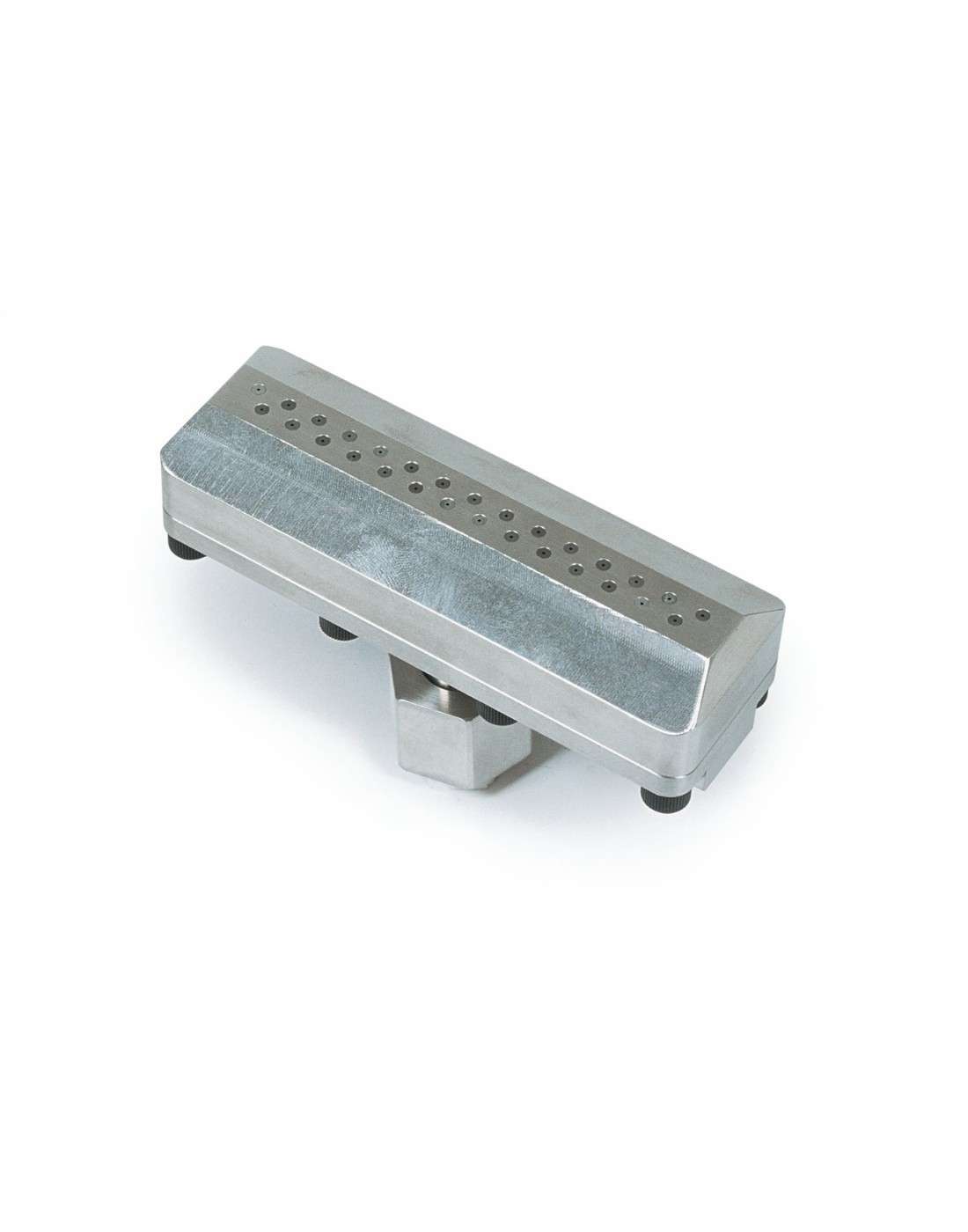 24W455 - CABEZAL MOLSA CON CONJUNTO DE VÁLVULA ANTIRRETORNO, ANCHURA DE 75 MM, ORIFICIO DE 0,89 MM