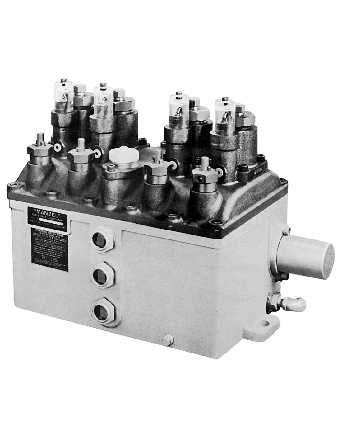562952 - BOMBA DE REEMPLAZO DEL LUBRICADOR DE COMPRESOR DE ALTA PRESIÓN HP-50? MANZEL®, 1/4 PULGADAS, 50,000 PSI (3447 BAR)