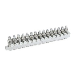 24W607 - INYECTOR DE GRASA GL-33?, ACERO INOXIDABLE, COLECTOR DE 15 INYECTORES, 1/8 NPT X 1/8