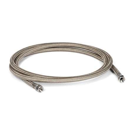 17K279 - MANGUERA DE AMBIENTE DE PTFE TRENZADA DE ACERO INOXIDABLE DE 4,6 M, N.° 16 (0,867 IN/22,0 MM DE DIÁMETRO INTERNO)