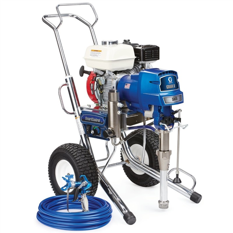 17H810 - PULVERIZADOR AIRLESS A GASOLINA GMAX II 5900 DE LA SERIE STANDARD, HI-BOY