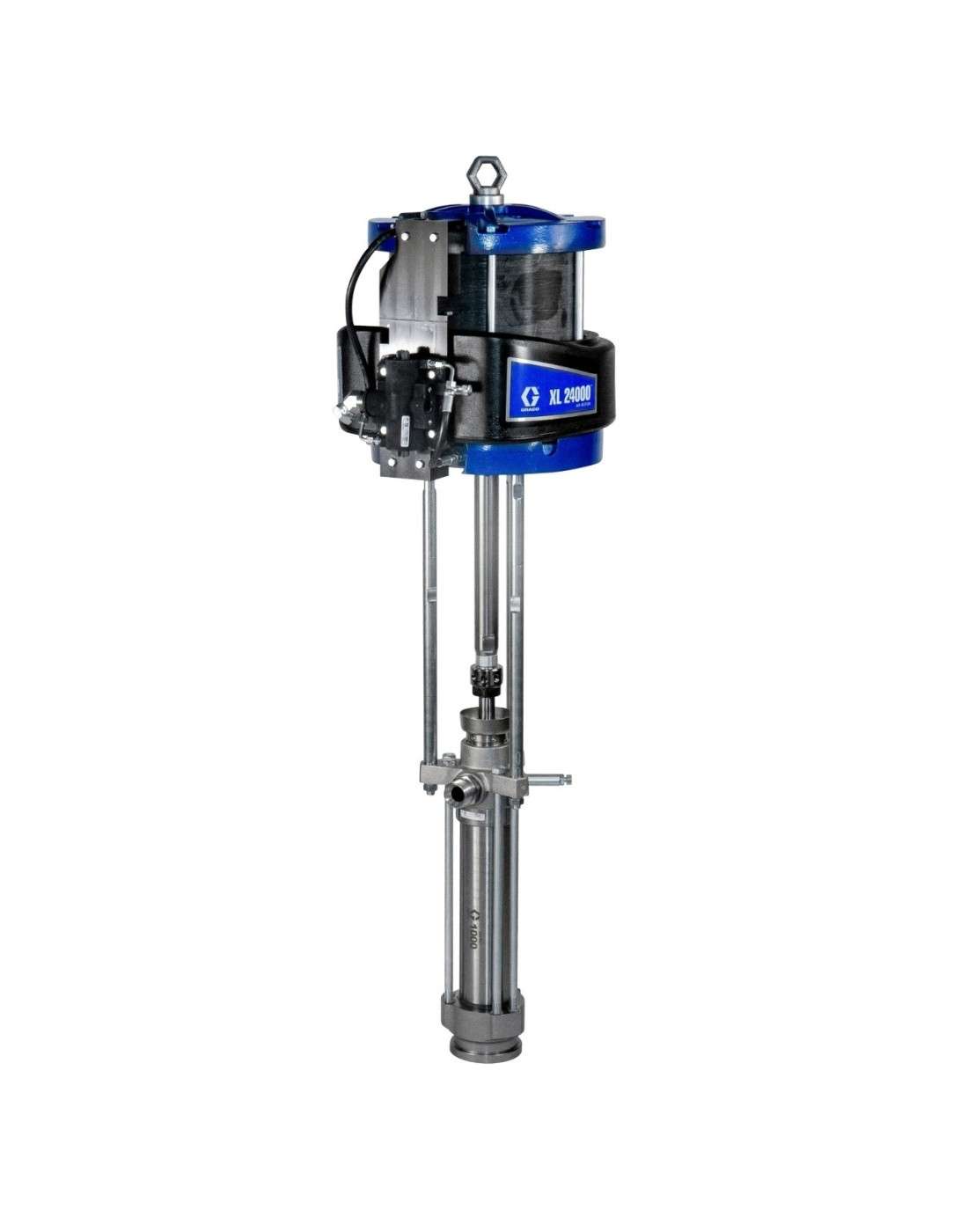 25A454 - 47:1 - BOMBA DURA-FLO DE 1.000 CC CON MOTOR NEUMÁTICO XL 24000, CONSTRUCCIÓN MAXLIFE DE ACERO INOXIDABLE