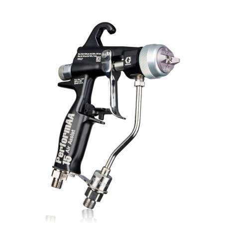 26B505 - PISTOLA DE ASISTENCIA DE AIRE PERFORMAA 105 CON TAPÓN DE AIRE DE BAJA VISCOSIDAD, GATILLO LIGERO Y PIVOTE DE FLUIDO