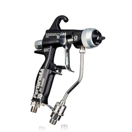 26B503 - PISTOLA DE ASISTENCIA DE AIRE PERFORMAA 105 CON TAPÓN DE AIRE DE LACA DE MADERA, GATILLO LIGERO Y PIVOTE DE FLUIDO