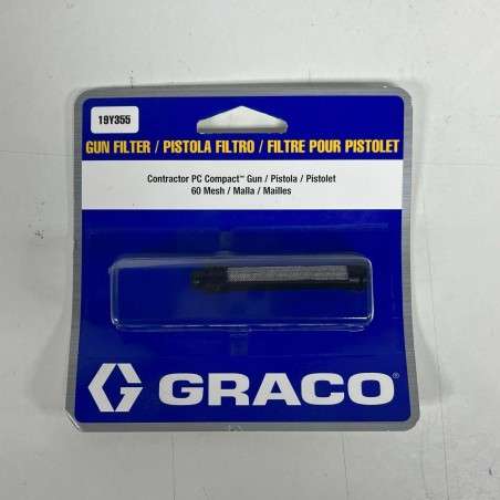 19Y355 - EASY-OUT COMPACT GUN FILTER, 60 MESH