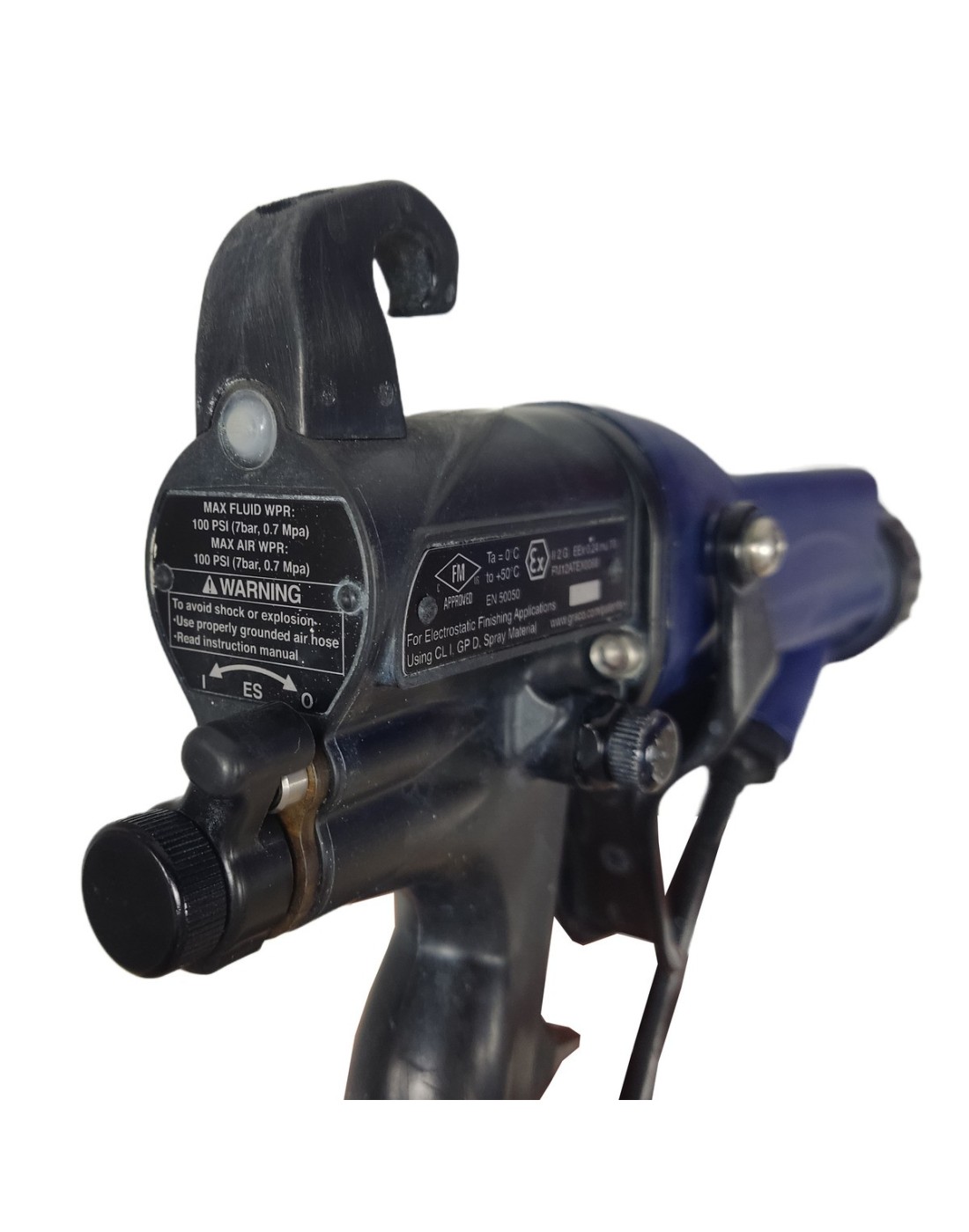 PISTOLA PRO XP85 MANUAL ELECTROSTATICA AEROGRAFICA GRACO REF. L85T10