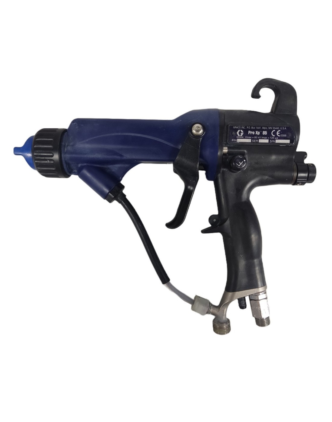 PISTOLA PRO XP85 MANUAL ELECTROSTATICA AEROGRAFICA GRACO REF. L85T10