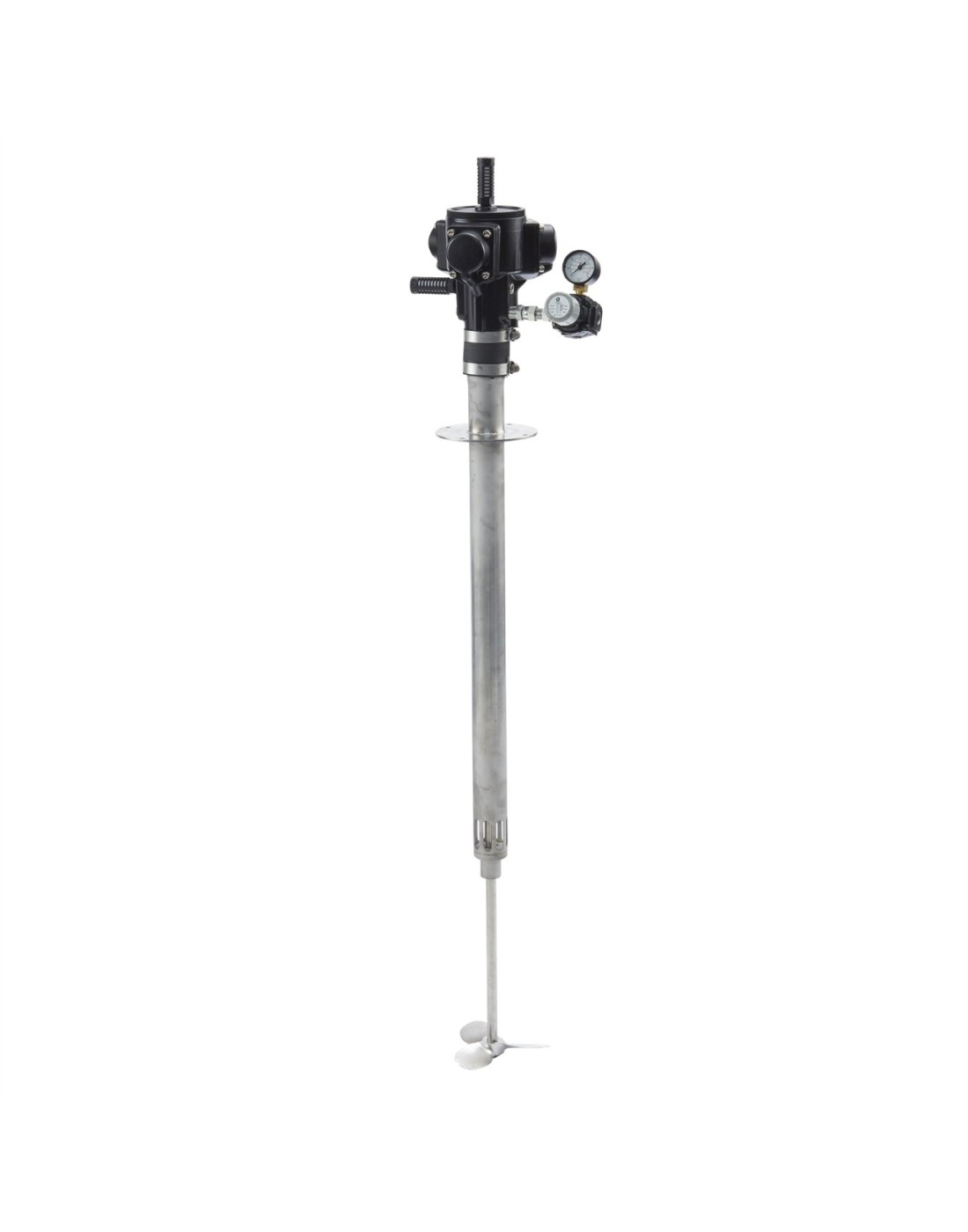 Transmisión directa, acero inoxidable, 113,5/208 litros (30/55 galones), una hélice de acero inoxidable de 14 cm (5,5\1)