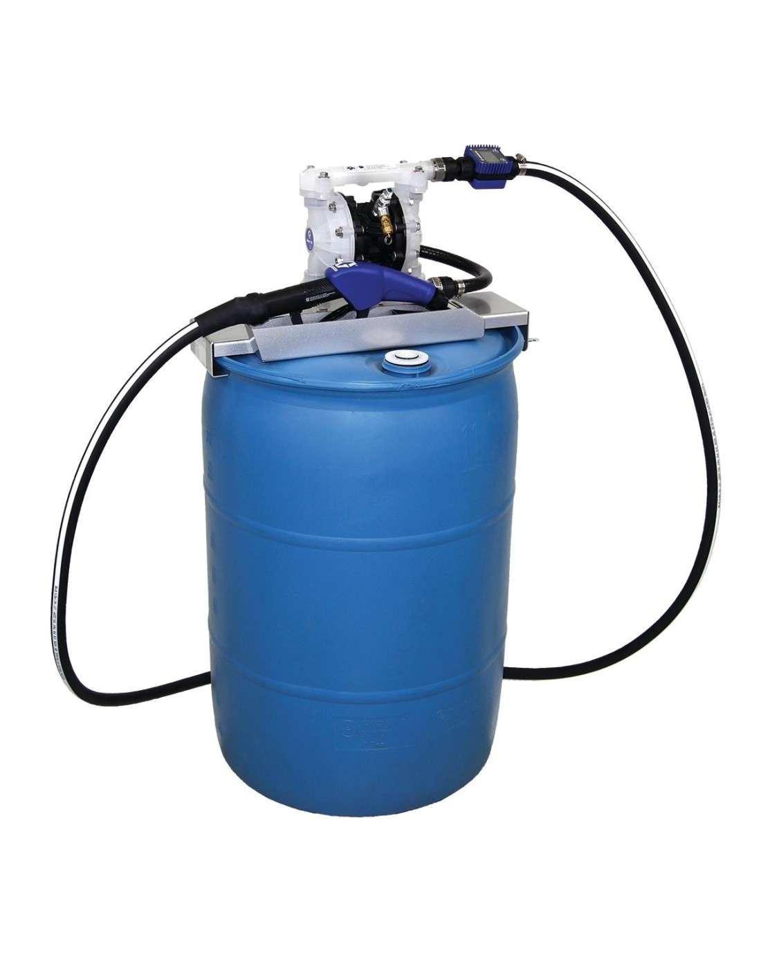 Conjunto de bidón de bomba SD? - Longitud de la manguera de aspiración de 0,61 m - Boquilla automática - Accesorios de conexión 