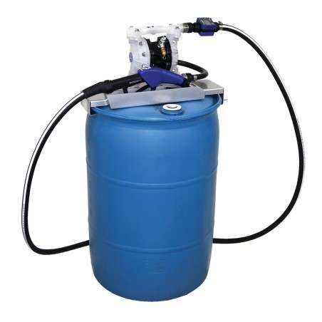 Conjunto de bidón de bomba SD? - Longitud de la manguera de aspiración de 0,61 m - Boquilla automática - Accesorios de conexión 