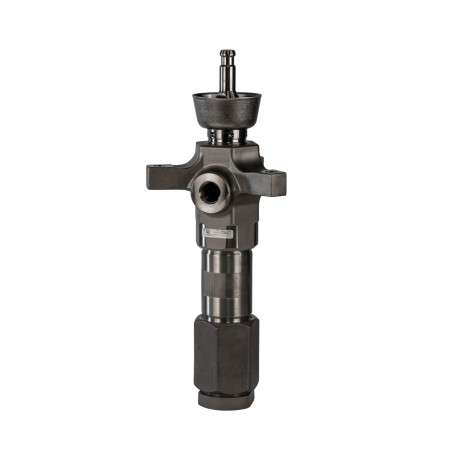 Pie de bomba Dura-Flo 900 (220 cc), acero inoxidable, vástago y cilindro de uso intensivo, 3 empaques de UHMWPE / 2 PTFE