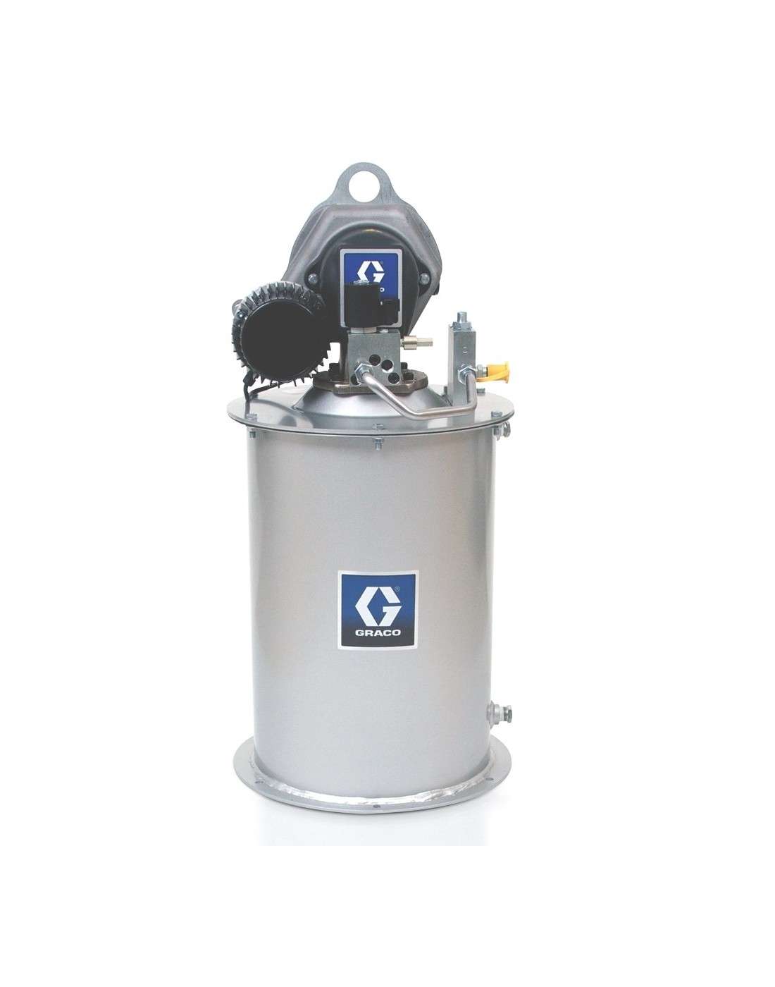 Módulo inyector Electric Dyna-Star® HP de 24 V CC con bomba, tubo en tubo, válvula de ventilación, plato seguidor, juego LL, cub