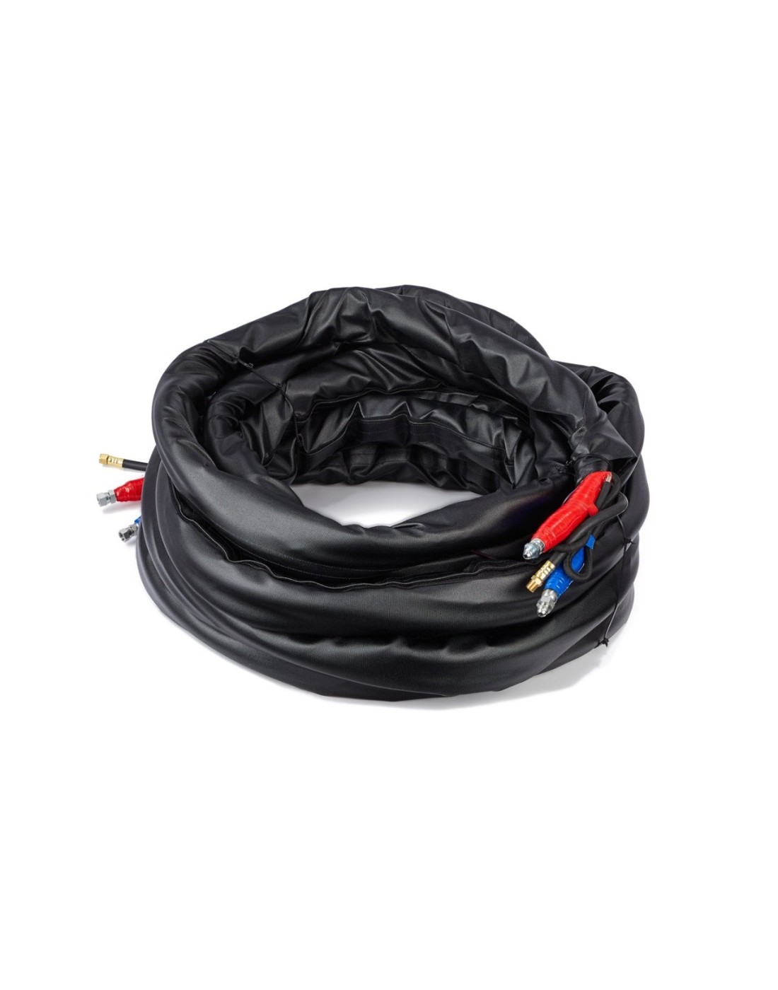 Manguera calefactada de baja presión de 50 pies (15 m) con cable de tierra Protector contra roces Xtreme-Wrap y diámetro interno