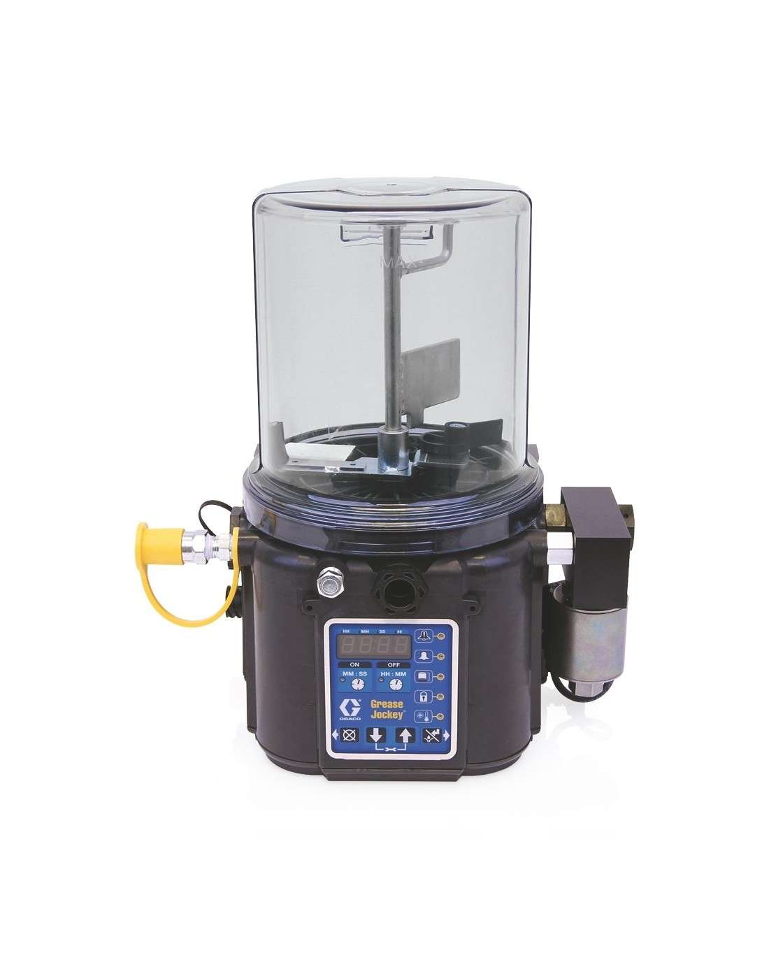 Kits de instalación del sistema Grease Jockey eléctrico - Pasadores de resorte sellados, frenos de disco, 3 módulos, 14 puntos