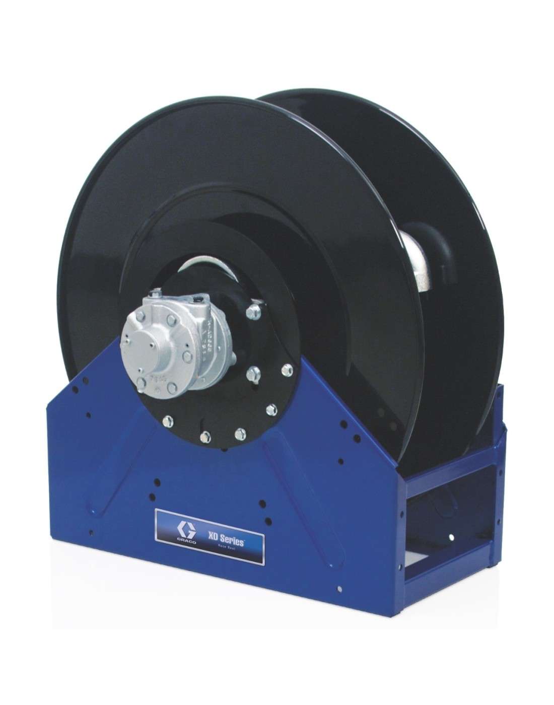 XD70?, aceite, entrada/salida de 1 pulg (25 mm), enrollador básico (capacidad de 1 pulg x 100 pies (25 mm x 30 m)), NPT, motor e