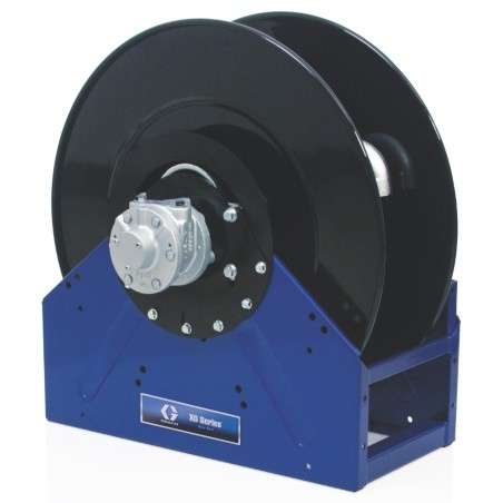 XD70?, aceite, entrada/salida de 1 pulg (25 mm), enrollador básico (capacidad de 1 pulg x 100 pies (25 mm x 30 m)), NPT, motor e
