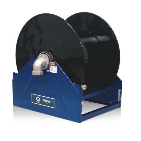 XD80?, aceite, entrada/salida de 1 pulg (25 mm), enrollador básico (capacidad de 1 pulg x 150 pies (25 mm x 46 m)), NPT, motor n