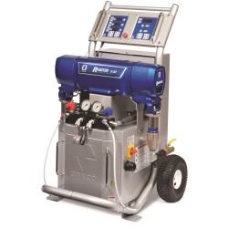 AP9025 - PAQUETE DOSIFICADOR REACTOR E-20, PISTOLA FUSION AP, MANGUERA CALEFACTADA CON PROTECTOR ANTIDESGASTE, 1230V, MONOFÁSICO