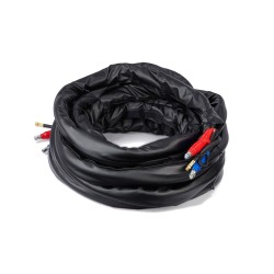 Manguera calefactada de baja presión de 50 pies (15 m) con RTD, protector antidesgaste Xtreme-Wrap y diámetro interno de 3/8 pul