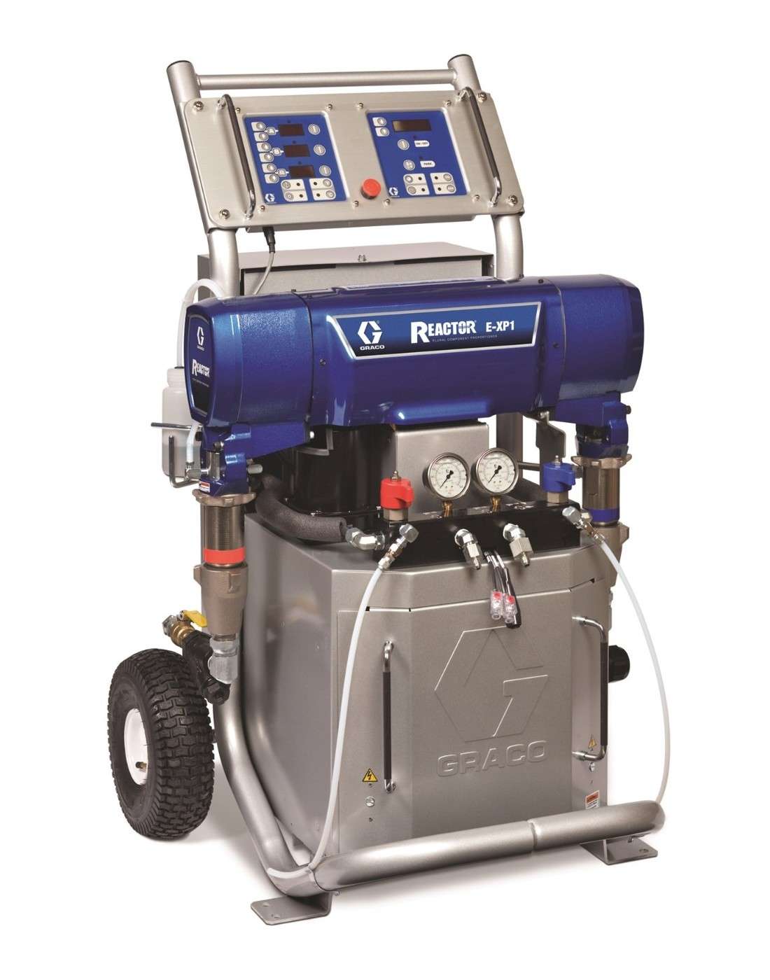 Conjunto dosificador Reactor E-XP1, pistola Probler P2, manguera calefactada con protector contra roces, 10kW, 230V, monofásico