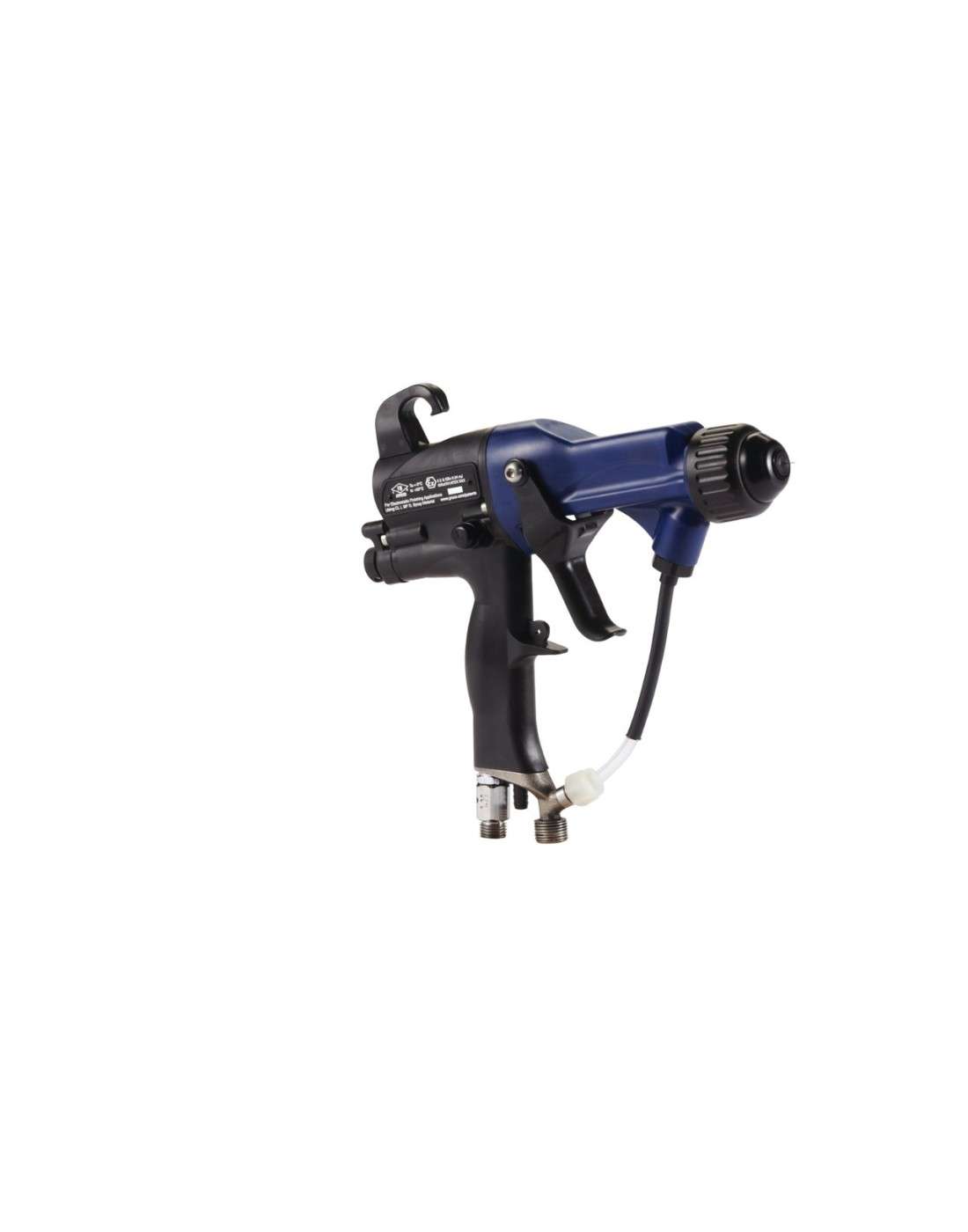 Pistola electrostática manual de pulverización con aire Pro Xp60, 60 kV, pantalla estándar, boquilla/cabezal de aire de pulveriz