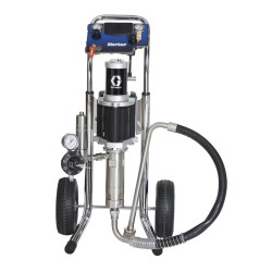 Paquete de pulverización con aire Merkur, 3:1, 125 cc, carro, DataTrak, controles de aire de bomba/pistola, kit de sifón, filtro