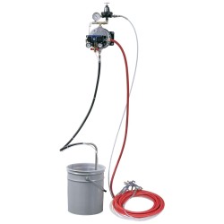233488 - SISTEMA DE BOMBA DE ACERO INOXIDABLE TRITON, MONTAJE EN MURO CON MANGUERA DE ASPIRACIÓN. NO INCLUYE EL APLICADOR.