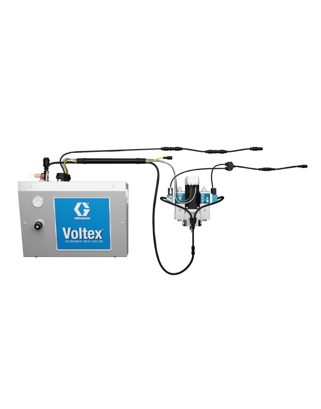 25U256 - PAQUETE DE SISTEMA VOLTEX CON VÁLVULA, CUADRO DE CONTROL DE SOPORTE DE MESA, Y KIT DE CABLES PARA INTEGRACIÓN EFR