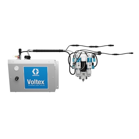 Paquete de sistema Voltex con válvula de recirculación, cuadro de control de montaje en pared, y kit de cables para integración 