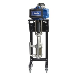 JC30L9 - BOMBA DE 4 BOLAS HIGH-FLO, CS, 3:1, ESCAPE DE RUIDO BAJO, BASE CON VASO LUBRICANTE ABIERTO, CONEXIONES NPT, EJE/CILINDR