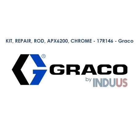KIT, REPAIR, ROD, APX6200, CHROME - 17R146 - Graco