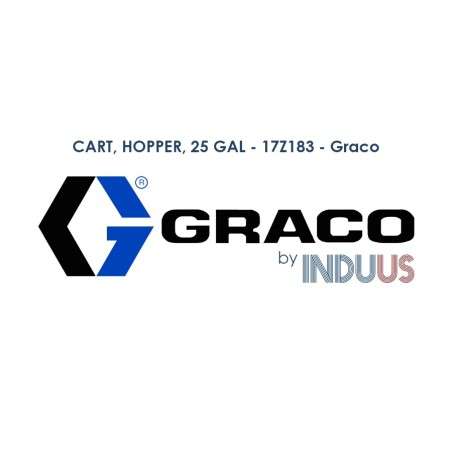 CART, HOPPER, 25 GAL - 17Z183 - Graco