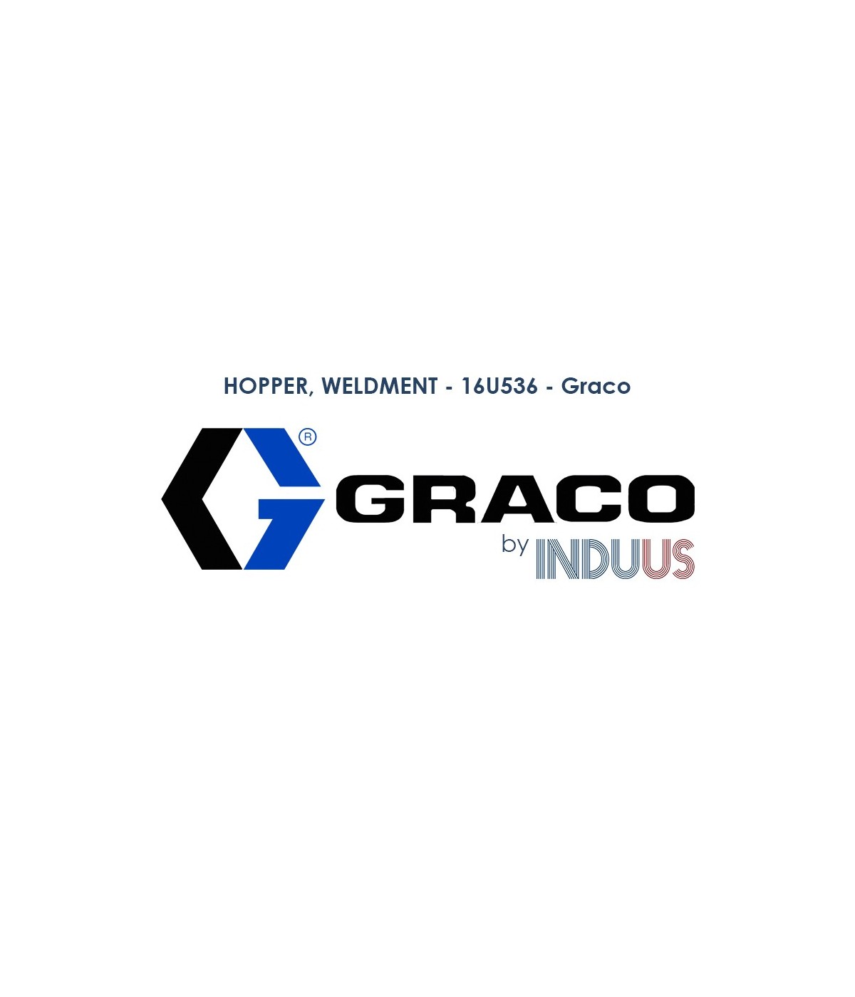 HOPPER, WELDMENT - 16U536 - Graco