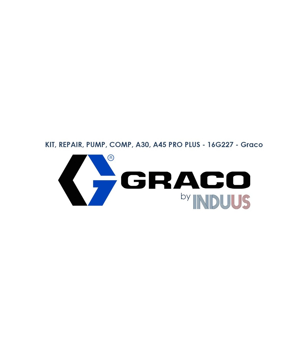 KIT, REPAIR, PUMP, COMP, A30, A45 PRO PLUS - 16G227 - Graco