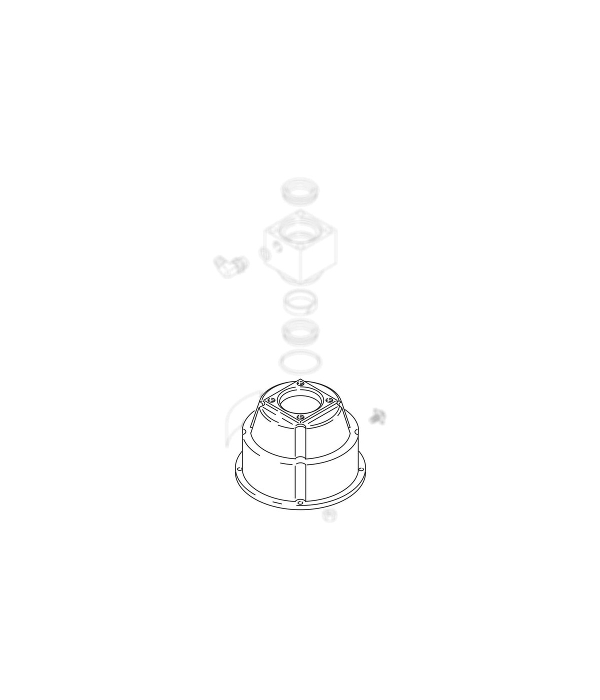 BASE, MOTOR, HYDR. - 186221 - Graco