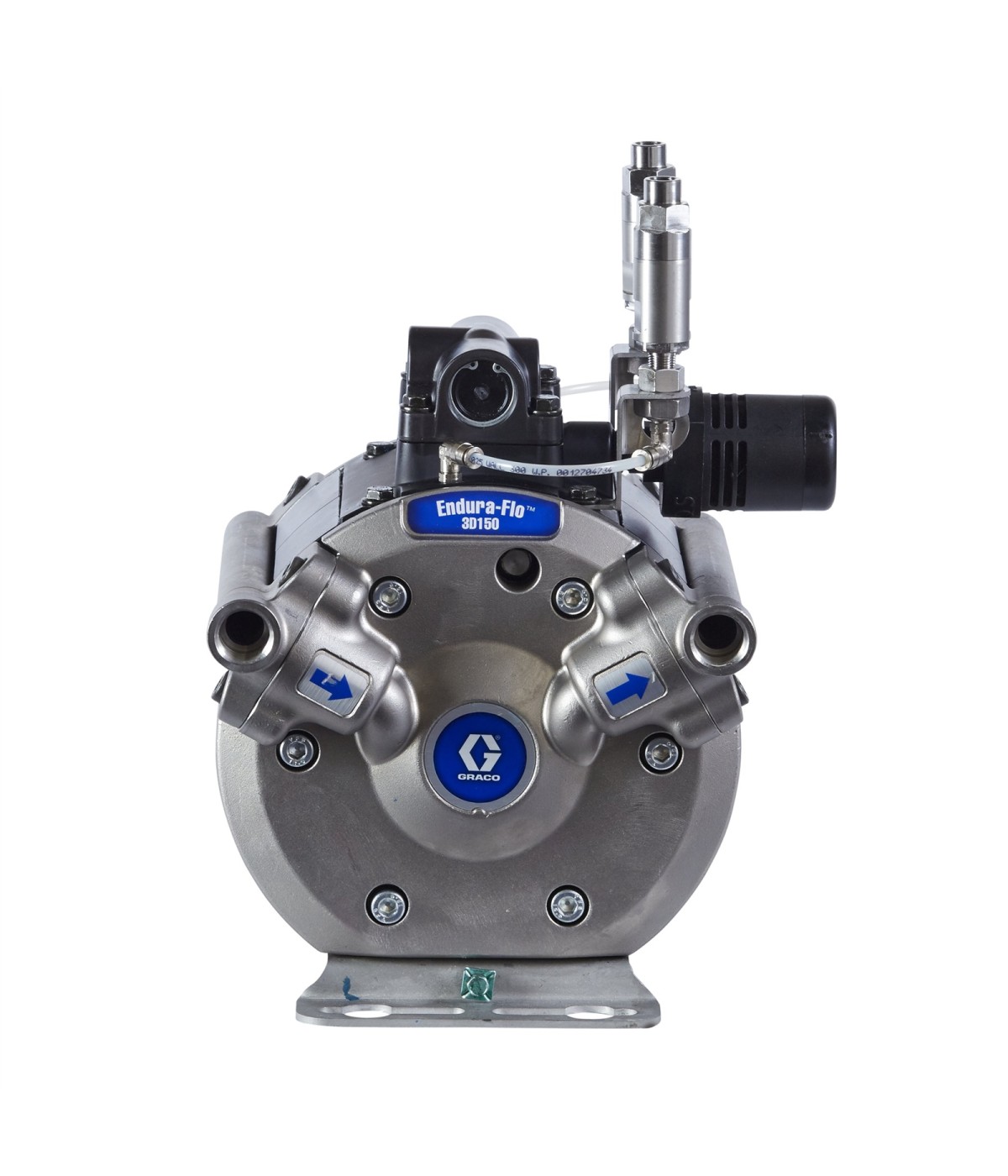 25M744 - ENDURA-FLO 3D150, BOMBA DE DIAFRAGMA ACCIONADA POR AIRE 3:1, 150 CC, BSPP, DATATRAK
