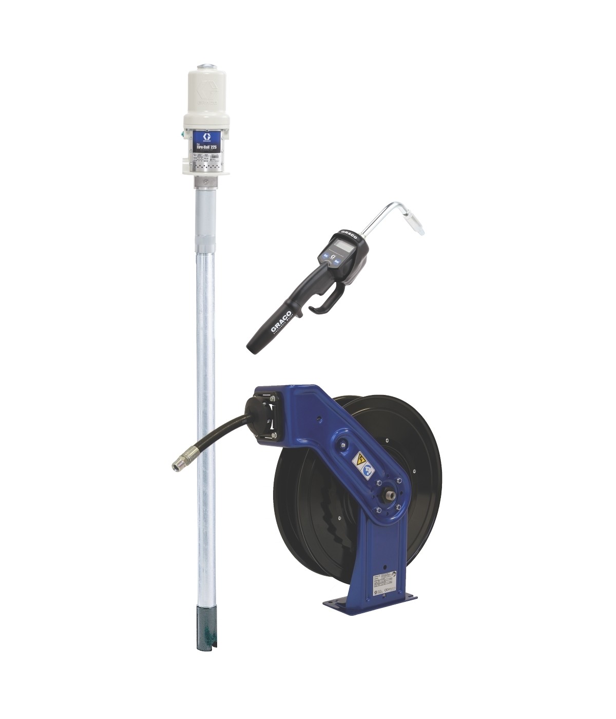 FIREBALL 225 SYSTEM,DISPENSE,BULK OIL - 248623 - Graco
