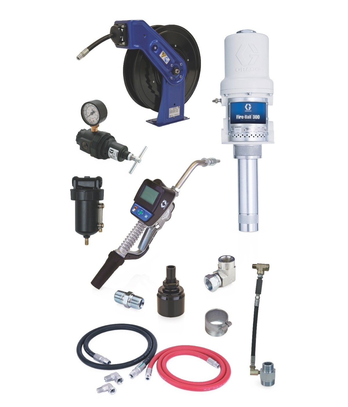 FIREBALL 300 SYSTEM,BULK OIL - 224534 - Graco