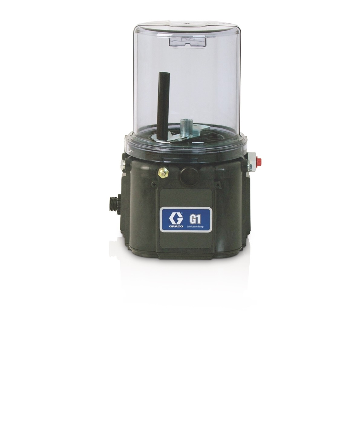 94G046 - BOMBA DE LUBRICACIÓN DE ACEITE ESTÁNDAR G1?, 24 VCC, 4 LITROS, DIN, NIVEL BAJO