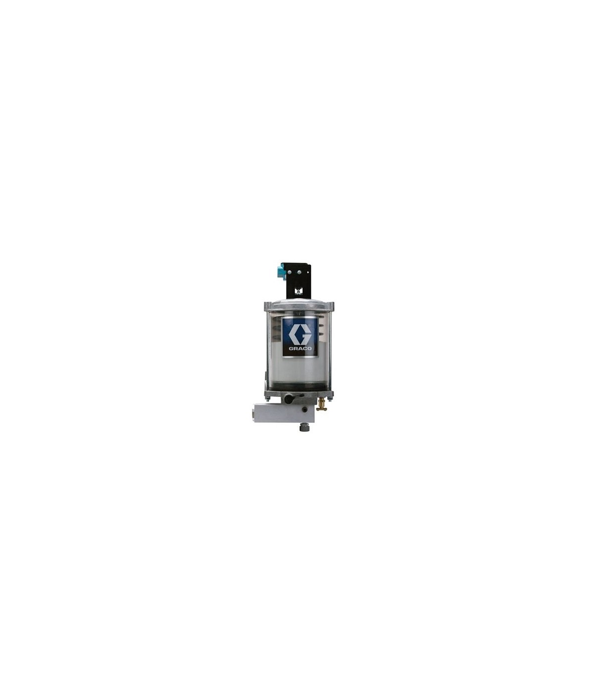 563365 - BOMBA E-SERIES? CON DEPÓSITO DE GRASA CILÍNDRICO DE PLÁSTICO DE 3 LB (1.36 KG), INTERRUPTOR DE NIVEL BAJO, MANÓMETRO