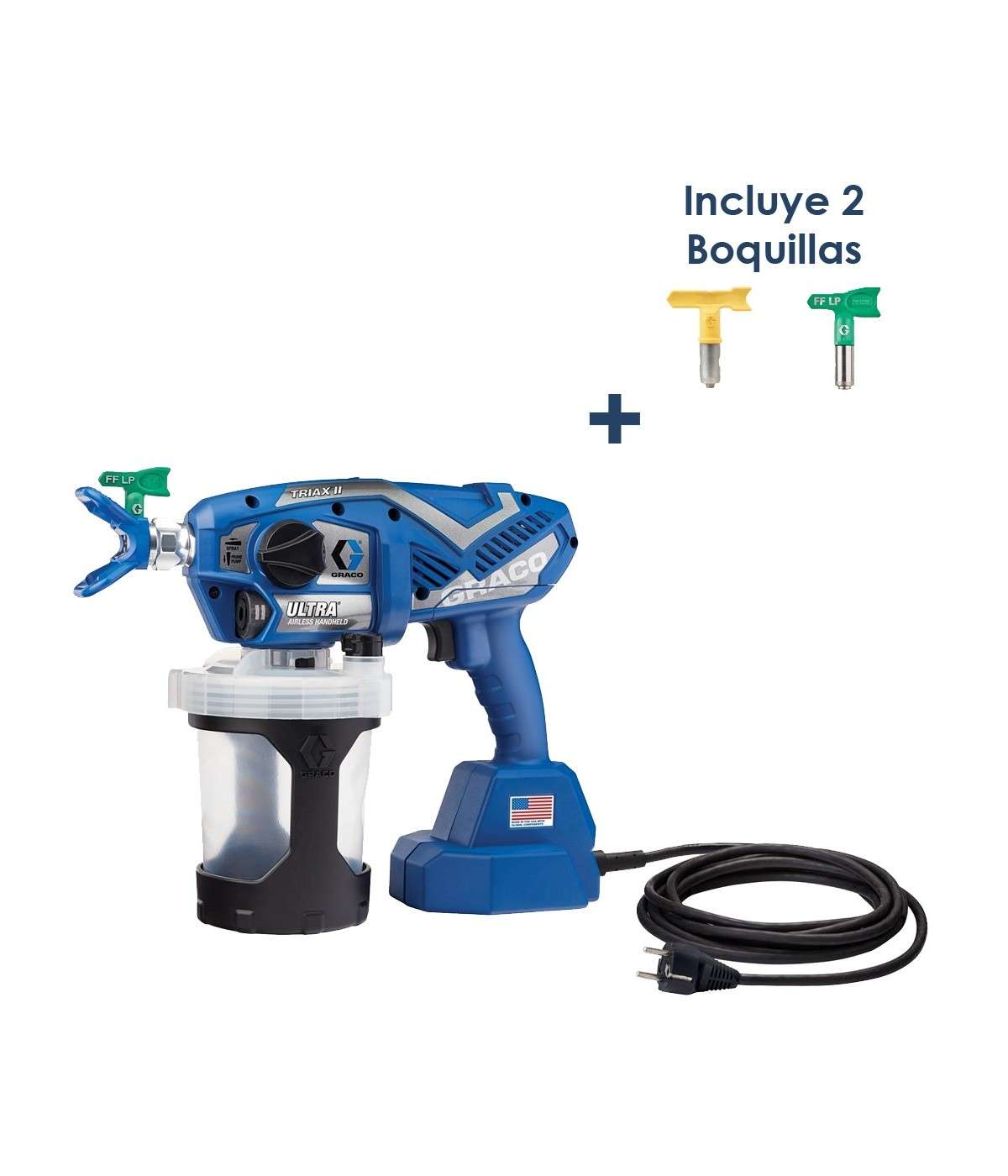 17M360 - EQUIPO AIRLESS GRACO ULTRA AIRLESS HH CORDED, 240V