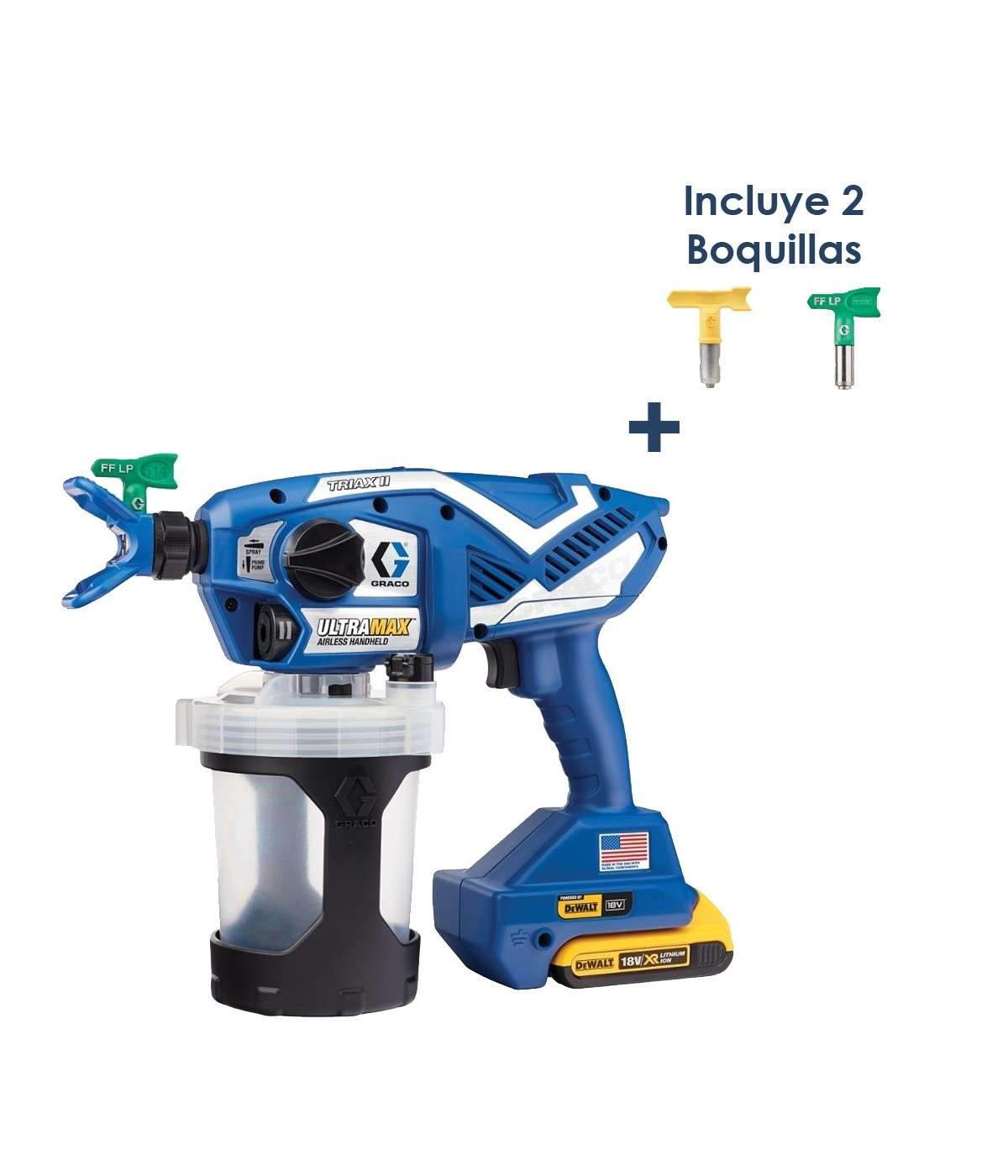 ULTRAMAX DCHH SPRAYER,240V,2B - 17P258 - Graco