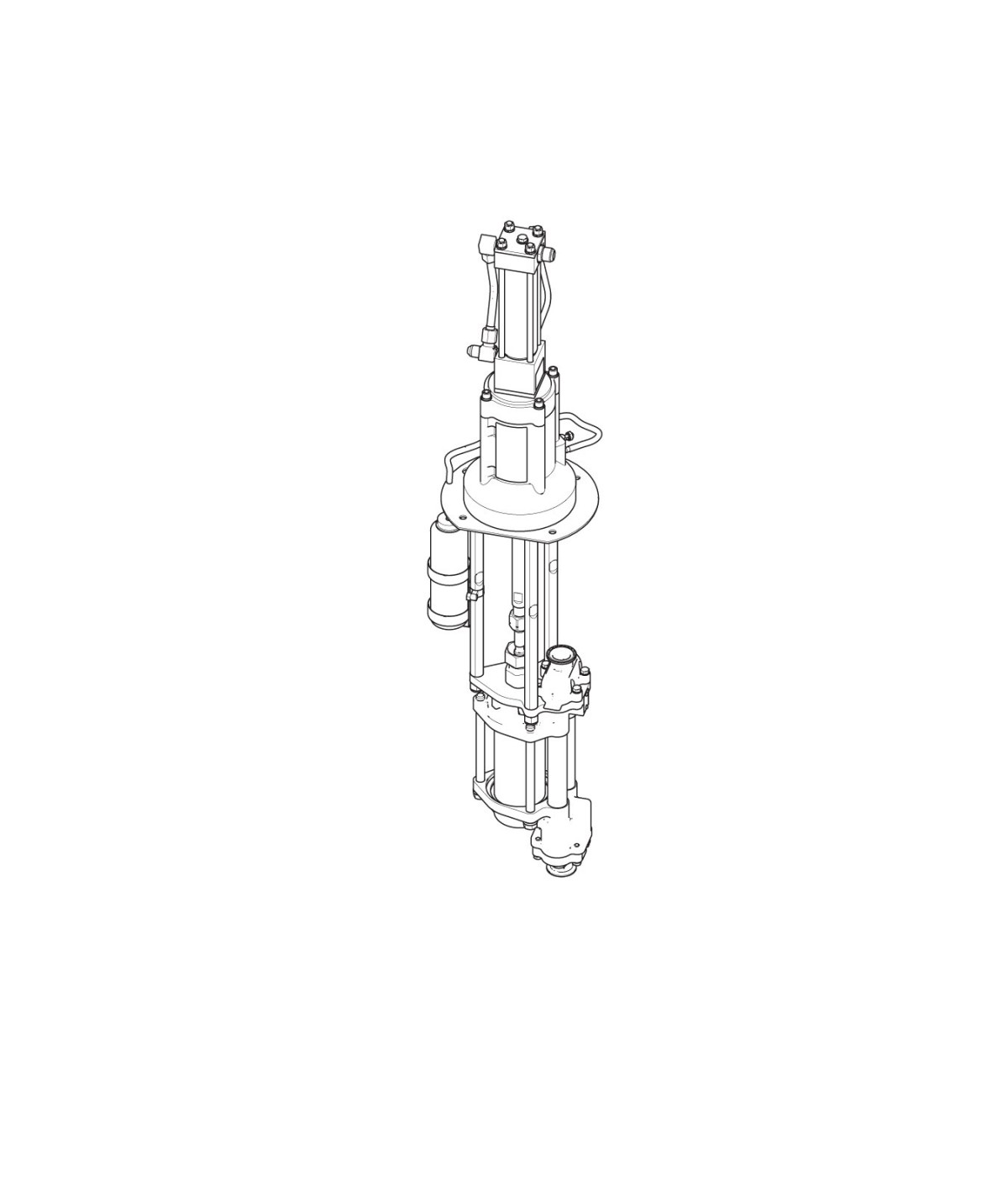 VISCOUNT I PUMP,750CC OPEN NPT - 17K964 - Graco