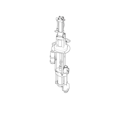 VISCOUNT I PUMP,750CC OPEN NPT - 17K964 - Graco