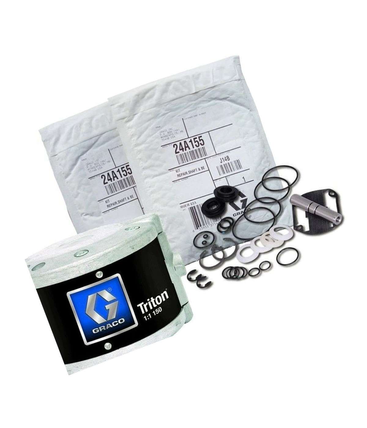 KIT,REPAIR,SHAFT AND BEARING - 24A155 - Graco