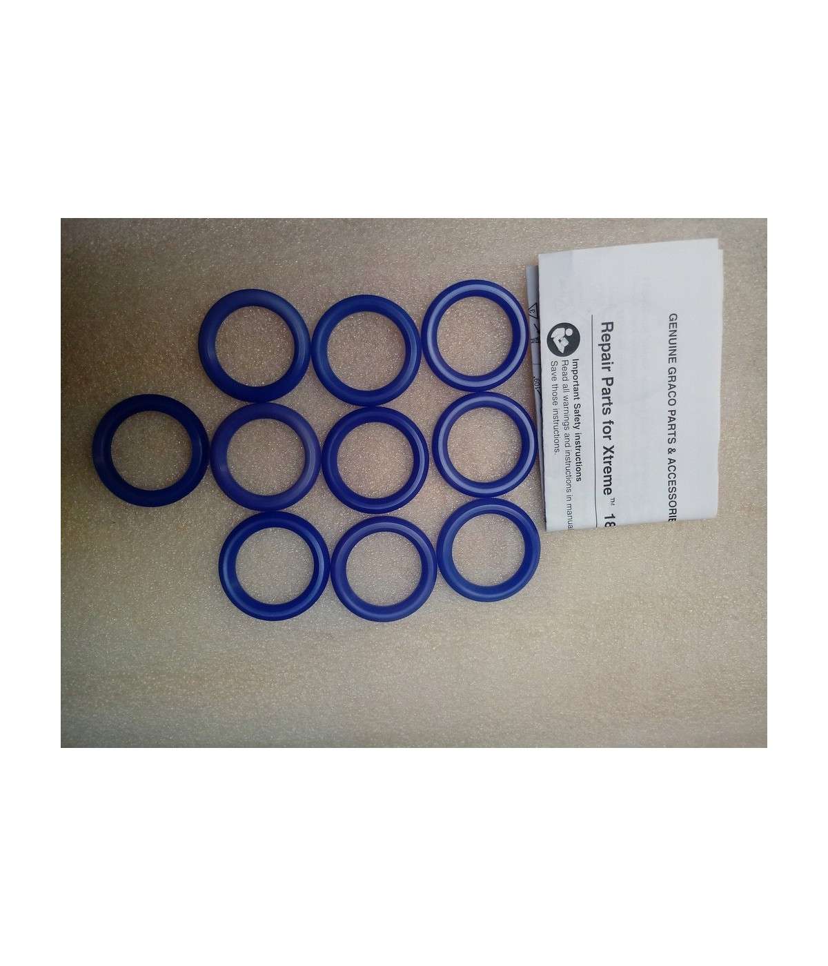 KIT, REPAIR, 10 PK UHMW, 180 - 244864 - Graco