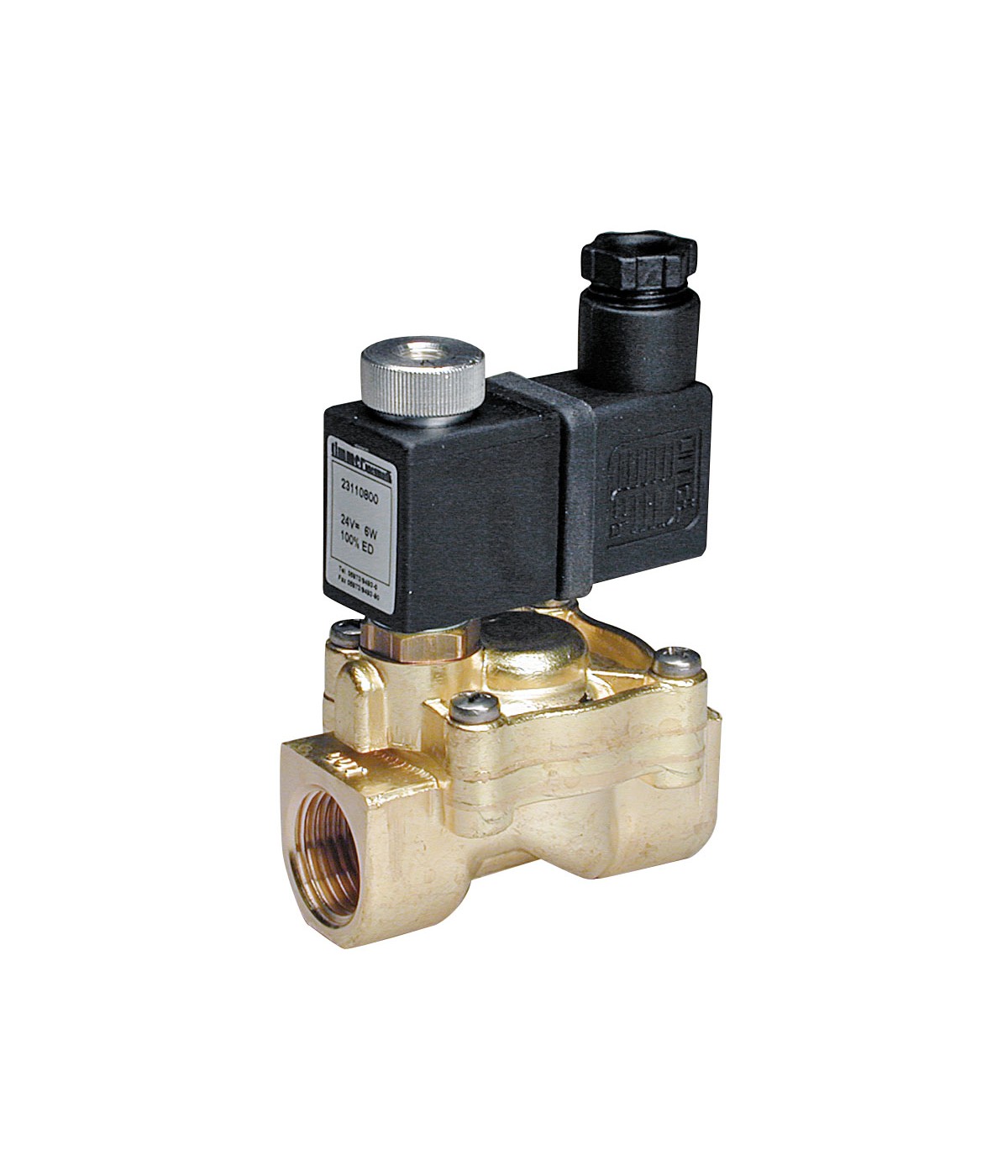 2/2-way maxi solenoid valve -servo-controlled-NO